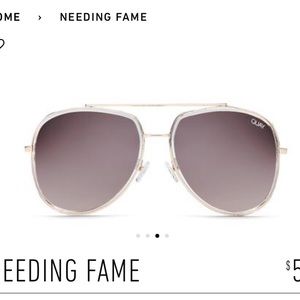 Quay needing fame sunnies